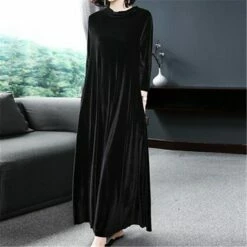 Women‘s Velvet Dress Shift Dress Caftan Dress Long Dress Maxi Dress Green Black Purple Long Sleeve Pure Color Pocket Winter Fall Spring Crew Neck Mature Winter Dress Daily Vacation 2023 39 Women‘s Velvet Dress Shift Dress Caftan Dress Long Dress Maxi Dress Green Black Purple Long Sleeve Pure Color Pocket Winter Fall Spring Crew Neck Mature Winter Dress Daily Vacation 2023 -LIGHTINTHEBOX Shop aimxyi1661312866349
