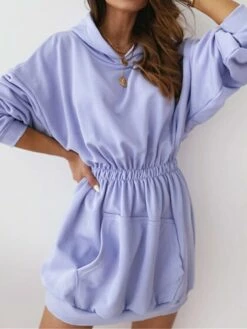 Women's Casual Dress Hoodie Dress Mini Dress Active Daily Outdoor Holiday Vacation Hoodie Pocket Solid Color Regular Fit Black White Pink S M L XL XXL 32 Women's Casual Dress Hoodie Dress Mini Dress Active Daily Outdoor Holiday Vacation Hoodie Pocket Solid Color Regular Fit Black White Pink S M L XL XXL -LIGHTINTHEBOX Shop ainjdl1695027795748