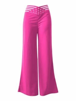 Women's Wide Leg Pants Trousers Full Length High Cut Micro-elastic High Waist Fashion Streetwear Party Daily Wear Robin's Egg Blue Black S M Fall Winter 24 Women's Wide Leg Pants Trousers Full Length High Cut Micro-elastic High Waist Fashion Streetwear Party Daily Wear Robin's Egg Blue Black S M Fall Winter -LIGHTINTHEBOX Shop aishrt1693295347873