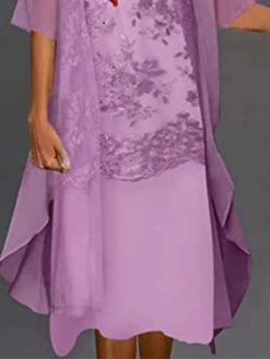 Women's Two Piece Dress Set Casual Dress Print Dress Outdoor Daily Casual Mature Mesh Print Midi Dress Crew Neck Half Sleeve Floral Regular Fit Purple Summer Spring S M L XL XXL 8 Women's Two Piece Dress Set Casual Dress Print Dress Outdoor Daily Casual Mature Mesh Print Midi Dress Crew Neck Half Sleeve Floral Regular Fit Purple Summer Spring S M L XL XXL -LIGHTINTHEBOX Shop amcxtx1675414025772