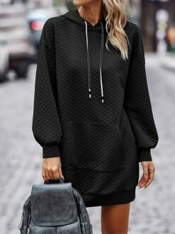 Women's Casual Dress Hoodie Dress Winter Dress Mini Dress Pocket Daily Date Going Out Active Fashion Hooded Long Sleeve 2023 Loose Fit Black Wine Navy Blue Color S M L XL XXL Size 27 Women's Casual Dress Hoodie Dress Winter Dress Mini Dress Pocket Daily Date Going Out Active Fashion Hooded Long Sleeve 2023 Loose Fit Black Wine Navy Blue Color S M L XL XXL Size -LIGHTINTHEBOX Shop appzot1694601032375