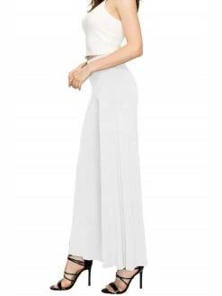 Women's Basic Essential Yoga Culottes Wide Leg Palazzo Slacks Wide Leg Full Length Pants Sports Outdoor Daily Stretchy Solid Color High Waist Slim Sapphire Wine Pink Green White S M L XL XXL 35 Women's Basic Essential Yoga Culottes Wide Leg Palazzo Slacks Wide Leg Full Length Pants Sports Outdoor Daily Stretchy Solid Color High Waist Slim Sapphire Wine Pink Green White S M L XL XXL -LIGHTINTHEBOX Shop apwkce1643186653539