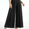 Women's Wide Leg Pants Trousers Full Length Fashion Streetwear Work Street Black White S M Fall Winter 2 Women's Wide Leg Pants Trousers Full Length Fashion Streetwear Work Street Black White S M Fall Winter -LIGHTINTHEBOX Shop aqyyap1695188768501