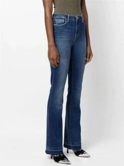 Women's Jeans Bell Bottom Pants Trousers Full Length Denim Micro-elastic High Waist Fashion Streetwear Street Daily Dark Blue S M Summer Fall 11 Women's Jeans Bell Bottom Pants Trousers Full Length Denim Micro-elastic High Waist Fashion Streetwear Street Daily Dark Blue S M Summer Fall -LIGHTINTHEBOX Shop atvkdc1693553055429