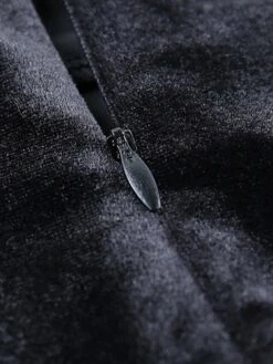 Women's Party Dress Velvet Dress Feather Dress Midi Dress Black Sleeveless Pure Color Split Spring Fall Winter Square Neck Fashion Winter Dress Evening Party Wedding Guest 2023 S M L -LIGHTINTHEBOX Shop aunzzc1692351383494