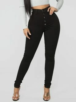 Women's Jeans Skinny Pants Trousers Full Length Denim Side Pockets Micro-elastic High Waist Fashion Casual Weekend Light Blue Dark Gray S M 22 Women's Jeans Skinny Pants Trousers Full Length Denim Side Pockets Micro-elastic High Waist Fashion Casual Weekend Light Blue Dark Gray S M -LIGHTINTHEBOX Shop avgcwv1663591847800