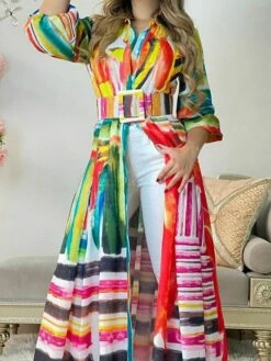 Women's Casual Dress Swing Dress A Line Dress Color Block Print Button Print Shirt Collar Long Dress Maxi Dress Active Fashion Outdoor Daily Long Sleeve Regular Fit Rainbow Spring Fall S M L XL XXL 9 Women's Casual Dress Swing Dress A Line Dress Color Block Print Button Print Shirt Collar Long Dress Maxi Dress Active Fashion Outdoor Daily Long Sleeve Regular Fit Rainbow Spring Fall S M L XL XXL -LIGHTINTHEBOX Shop axevmi1692871371232