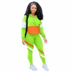 Women's Tracksuit Sweatsuit 2 Piece Casual Long Sleeve Thermal Warm Breathable Moisture Wicking Fitness Running Jogging Sportswear Activewear Color Block Violet Fluorescence+Green Black / Sweatshirt 21 Women's Tracksuit Sweatsuit 2 Piece Casual Long Sleeve Thermal Warm Breathable Moisture Wicking Fitness Running Jogging Sportswear Activewear Color Block Violet Fluorescence+Green Black / Sweatshirt -LIGHTINTHEBOX Shop ayqhjc1663210505748