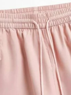 Women's Cargo Pants Wide Leg Pants Trousers Full Length Pocket Baggy Micro-elastic High Rise Fashion Streetwear Street Daily Wear Black Pink S M Fall Winter -LIGHTINTHEBOX Shop bapoqr1692257392609