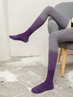 Women's Stockings Thigh-High Crimping Socks All Seasons Tights Thermal Warm Stretchy Knitting Fashion Casual Daily Purple One-Size 26 Women's Stockings Thigh-High Crimping Socks All Seasons Tights Thermal Warm Stretchy Knitting Fashion Casual Daily Purple One-Size -LIGHTINTHEBOX Shop benwax1671694391872