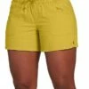 Women's Shorts Pink Yellow Khaki Mid Waist Casual / Sporty Athleisure Leisure Sports Weekend Side Pockets Split Micro-elastic Short Comfort Plain S M L XL XXL -LIGHTINTHEBOX Shop bgcwup1646632233690
