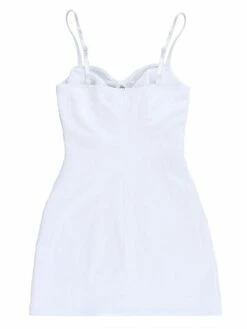 Women's Party Dress Cocktail Dress Bodycon Mini Dress White Sleeveless Pure Color Lace Up Spring Fall Winter Spaghetti Strap Fashion Halloween Birthday Wedding Guest 2023 S M L -LIGHTINTHEBOX Shop bhvogg1693886985297