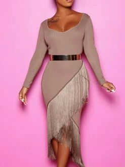 Women‘s Party Dress Wedding Guest Dress Fringe Dress Bodycon Midi Dress Black White Red Long Sleeve Pure Color Tassel Fringe Spring Fall Winter V Neck Fashion Winter Dress Vacation 2022 S M L XL XXL 41 Women‘s Party Dress Wedding Guest Dress Fringe Dress Bodycon Midi Dress Black White Red Long Sleeve Pure Color Tassel Fringe Spring Fall Winter V Neck Fashion Winter Dress Vacation 2022 S M L XL XXL -LIGHTINTHEBOX Shop bigqrb1640250278382