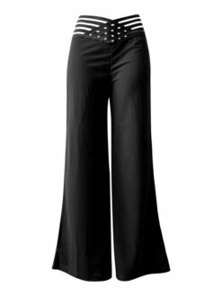 Women's Wide Leg Pants Trousers Full Length High Cut Micro-elastic High Waist Fashion Streetwear Party Daily Wear Robin's Egg Blue Black S M Fall Winter 22 Women's Wide Leg Pants Trousers Full Length High Cut Micro-elastic High Waist Fashion Streetwear Party Daily Wear Robin's Egg Blue Black S M Fall Winter -LIGHTINTHEBOX Shop blqtrh1693295345663