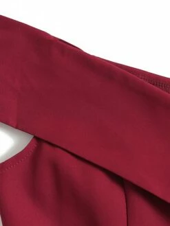 Women's Vintage Tea Dresses Homecoming Dress Cocktail Dress Mini Dress Black Wine Navy Blue Sleeveless Pure Color Backless Summer Spring Fall Off Shoulder 1950s Party Wedding Guest 2023 -LIGHTINTHEBOX Shop bmhuyo1650968937399