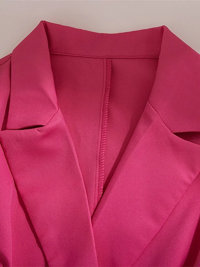 Women's Work Dress Blazer Dress Sheath Dress Fashion Office Daily Workfashion Mesh Sleeve Mini Dress Mesh Button Shirt Collar Long Sleeve Plain Regular Fit Black Dark Green Green Fall Winter S M L 8 Women's Work Dress Blazer Dress Sheath Dress Fashion Office Daily Workfashion Mesh Sleeve Mini Dress Mesh Button Shirt Collar Long Sleeve Plain Regular Fit Black Dark Green Green Fall Winter S M L - Image 6