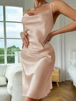 Women's Casual Dress Satin Dress Mini Dress Luxury Sexy Backless Solid Color Strap Party Lounge Navy Black 2023 Summer Spring S M L XL 17 Women's Casual Dress Satin Dress Mini Dress Luxury Sexy Backless Solid Color Strap Party Lounge Navy Black 2023 Summer Spring S M L XL -LIGHTINTHEBOX Shop casjzw1692858280496