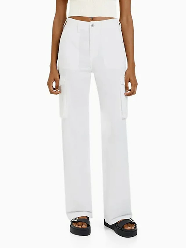 Women's Cargo Pants Pants Trousers Full Length Fashion Streetwear Street Daily ArmyGreen Black XS S Fall Winter 3 Women's Cargo Pants Pants Trousers Full Length Fashion Streetwear Street Daily ArmyGreen Black XS S Fall Winter