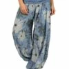 Women's Wide Leg Pants Trousers Baggy Full Length Baggy Print Micro-elastic Low Rise Streetwear Simple Outdoor Vacation Black Army Green S M Spring Autumn / Fall 1 Women's Wide Leg Pants Trousers Baggy Full Length Baggy Print Micro-elastic Low Rise Streetwear Simple Outdoor Vacation Black Army Green S M Spring Autumn / Fall -LIGHTINTHEBOX Shop cfitux1690443465781