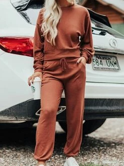 Women's Sweatshirt Tracksuit Pants Sets Orange Green Solid Color Drawstring Long Sleeve Outdoor Casual Active Round Neck Regular Fit Spring &Fall 11 Women's Sweatshirt Tracksuit Pants Sets Orange Green Solid Color Drawstring Long Sleeve Outdoor Casual Active Round Neck Regular Fit Spring &Fall -LIGHTINTHEBOX Shop chpfan1693825438613