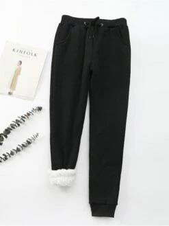 Women's Fleece Pants Sweatpants Chinos Full Length Cotton Micro-elastic High Waist Fashion Streetwear Street Daily Claret Light Gray S M Fall Winter 20 Women's Fleece Pants Sweatpants Chinos Full Length Cotton Micro-elastic High Waist Fashion Streetwear Street Daily Claret Light Gray S M Fall Winter -LIGHTINTHEBOX Shop cigroh1692927239105