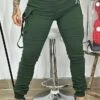 Women's Cargo Pants Pants Trousers Full Length Fashion Streetwear Street Daily Army Green S M Fall Winter