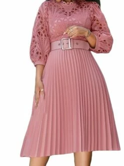 Women's Party Dress Lace Dress A Line Dress Midi Dress Black White Pink 3/4 Length Sleeve Pure Color Lace Fall Winter Autumn Crew Neck Elegant Party Spring Dress 2023 S M L XL XXL 3XL 10 Women's Party Dress Lace Dress A Line Dress Midi Dress Black White Pink 3/4 Length Sleeve Pure Color Lace Fall Winter Autumn Crew Neck Elegant Party Spring Dress 2023 S M L XL XXL 3XL -LIGHTINTHEBOX Shop cnkkdy1656585401752