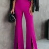 Womenâs Bootcut Dress Pants Slim Tights Full Length High Cut Micro-elastic High Waist Fashion Elegant Formal Party Black Fuchsia S M Summer Fall 2 Womenâs Bootcut Dress Pants Slim Tights Full Length High Cut Micro-elastic High Waist Fashion Elegant Formal Party Black Fuchsia S M Summer Fall -LIGHTINTHEBOX Shop crpazc1692602730786