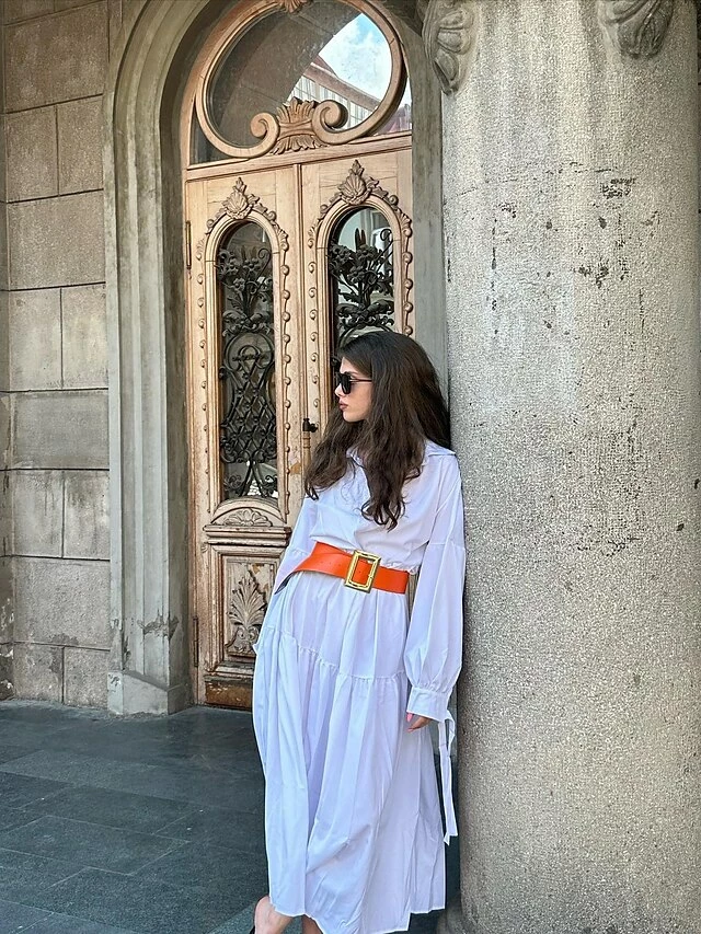 Women's Shirt Dress Casual Dress Swing Dress Maxi Long Dress Outdoor Daily Polyester Fashion Casual Shirt Collar Lace Up Button Long Sleeve Summer Spring Fall 2023 Regular Fit Black White Pink Pure 13 Women's Shirt Dress Casual Dress Swing Dress Maxi Long Dress Outdoor Daily Polyester Fashion Casual Shirt Collar Lace Up Button Long Sleeve Summer Spring Fall 2023 Regular Fit Black White Pink Pure - Image 11