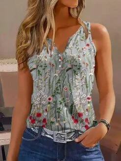 Women's Tank Top Black Light Green Wine Color Block Print Sleeveless Casual Basic V Neck Regular Fit 22 Women's Tank Top Black Light Green Wine Color Block Print Sleeveless Casual Basic V Neck Regular Fit -LIGHTINTHEBOX Shop cxxgmb1681285906226