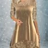 Women's Velvet Dress Party Dress Sequin Dress Mini Dress Gold Long Sleeve Pure Color Sequins Spring Fall Winter Crew Neck Fashion Winter Dress Christmas Wedding Guest 2023 S M L XL XXL 3XL 1 Women's Velvet Dress Party Dress Sequin Dress Mini Dress Gold Long Sleeve Pure Color Sequins Spring Fall Winter Crew Neck Fashion Winter Dress Christmas Wedding Guest 2023 S M L XL XXL 3XL -LIGHTINTHEBOX Shop cysrff1697525228114