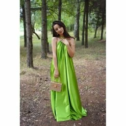 Women's Party Dress Satin Dress Long Dress Maxi Dress Blue Orange Green Sleeveless Pure Color Backless Summer Spring Halter Neck Fashion Loose Fit 2023 S M L XL 22 Women's Party Dress Satin Dress Long Dress Maxi Dress Blue Orange Green Sleeveless Pure Color Backless Summer Spring Halter Neck Fashion Loose Fit 2023 S M L XL -LIGHTINTHEBOX Shop czlqwb1690352580989
