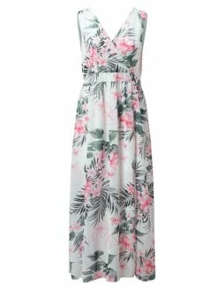 Women's Swing Dress Long Dress Maxi Dress Pink White Sleeveless Floral Split Spring Summer V Neck Weekend 2023 S M L XL XXL 17 Women's Swing Dress Long Dress Maxi Dress Pink White Sleeveless Floral Split Spring Summer V Neck Weekend 2023 S M L XL XXL -LIGHTINTHEBOX Shop cznfip1680861341046