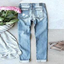Women's Jeans Distressed Jeans Denim Light Blue Dark Blue Grey Fashion Christmas Xmas Street Casual Side Pockets Baggy Micro-elastic Full Length Comfort Graphic S M L XL XXL / Cut Out / Ripped 10 Women's Jeans Distressed Jeans Denim Light Blue Dark Blue Grey Fashion Christmas Xmas Street Casual Side Pockets Baggy Micro-elastic Full Length Comfort Graphic S M L XL XXL / Cut Out / Ripped -LIGHTINTHEBOX Shop dbercn1666250965477