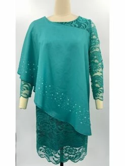 Women's Party Dress Work Dress Sheath Dress Midi Dress Navy Blue Blue Green 3/4 Length Sleeve Pure Color Lace Spring Fall Crew Neck Mature Office Summer Dress Spring Dress 2023 S M L XL XXL 3XL 4XL 19 Women's Party Dress Work Dress Sheath Dress Midi Dress Navy Blue Blue Green 3/4 Length Sleeve Pure Color Lace Spring Fall Crew Neck Mature Office Summer Dress Spring Dress 2023 S M L XL XXL 3XL 4XL -LIGHTINTHEBOX Shop dbfoec1693290593581