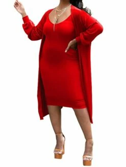 Women's Two Piece Dress Set Casual Dress Skirt Set Home Daily Fashion Streetwear Ribbed Midi Dress Crew Neck Long Sleeve Plain Slim Black White Wine Fall Winter S M L XL XXL -LIGHTINTHEBOX Shop dcakib1697597302414