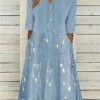 Women's Two Piece Dress Set Casual Dress Print Dress Outdoor Daily Fashion Elegant Pocket Print Midi Dress Crew Neck Half Sleeve Floral Regular Fit Pink Blue Sky Blue Summer Spring S M L XL XXL 2 Women's Two Piece Dress Set Casual Dress Print Dress Outdoor Daily Fashion Elegant Pocket Print Midi Dress Crew Neck Half Sleeve Floral Regular Fit Pink Blue Sky Blue Summer Spring S M L XL XXL -LIGHTINTHEBOX Shop dgifqx1690450176195