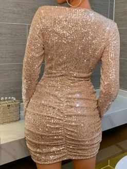 Women‘s Formal Party Dress Sequin Dress Holiday Dress Black Gold Pink Long Sleeve Pure Color Sequins Winter Fall Autumn V Neck Winter Dress 2023 S M L XL 26 Women‘s Formal Party Dress Sequin Dress Holiday Dress Black Gold Pink Long Sleeve Pure Color Sequins Winter Fall Autumn V Neck Winter Dress 2023 S M L XL -LIGHTINTHEBOX Shop dokkpt1652346377947