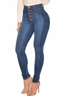 Women's Jeans Skinny Pants Trousers Full Length Denim Side Pockets Micro-elastic High Waist Fashion Casual Weekend Light Blue Dark Gray S M 18 Women's Jeans Skinny Pants Trousers Full Length Denim Side Pockets Micro-elastic High Waist Fashion Casual Weekend Light Blue Dark Gray S M -LIGHTINTHEBOX Shop dpdcsv1663591846024