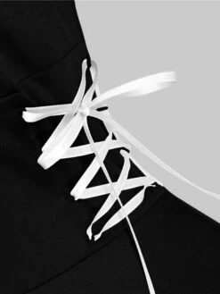 Women's Christmas Swing Dress Slip Dress Vintage Dress Midi Dress Green Black Wine Sleeveless Pure Color Backless Winter Fall Autumn Spaghetti Strap Fashion Daily Date 2022 S M L XL XXL 3XL -LIGHTINTHEBOX Shop dssxbo1667815070848