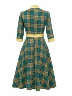 Women's Casual Dress Swing Dress Knee Length Dress Midi Dress Green 3/4 Length Sleeve Plaid Print Fall Winter Autumn Turtleneck Stylish 2023 S M L XL 2XL 8 Women's Casual Dress Swing Dress Knee Length Dress Midi Dress Green 3/4 Length Sleeve Plaid Print Fall Winter Autumn Turtleneck Stylish 2023 S M L XL 2XL -LIGHTINTHEBOX Shop eaeuvh1665489374347