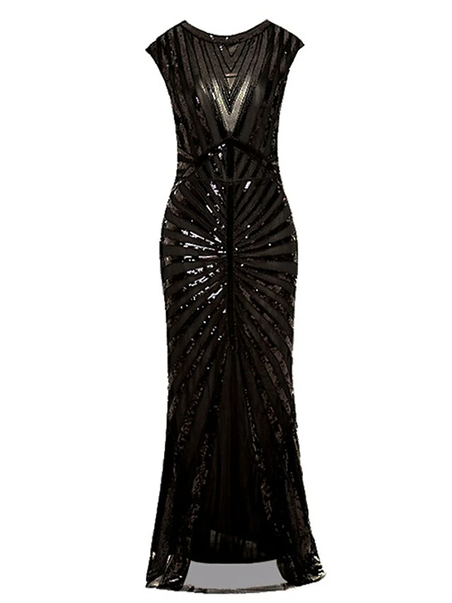 Women‘s Halloween Dress Prom Dress Party Dress Sequin Dress Black Dress Long Dress Maxi Dress Silver Pink Sleeveless Pure Color Sequins Summer Spring Crew Neck Party Evening Party Vacation 13 Women‘s Halloween Dress Prom Dress Party Dress Sequin Dress Black Dress Long Dress Maxi Dress Silver Pink Sleeveless Pure Color Sequins Summer Spring Crew Neck Party Evening Party Vacation - Image 11