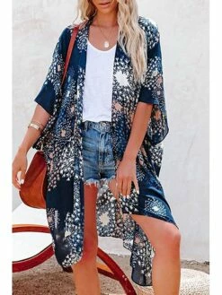 Women's Swimwear Cover Up Beach Top Normal Swimsuit UV Protection Printing Flower White Blue Green Bathing Suits New Vacation Stylish 24 Women's Swimwear Cover Up Beach Top Normal Swimsuit UV Protection Printing Flower White Blue Green Bathing Suits New Vacation Stylish -LIGHTINTHEBOX Shop eciooq1656053827465