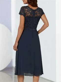 Women's Party Dress Lace Dress Cocktail Dress Midi Dress Dark Blue Short Sleeve Pure Color Lace Summer Spring Fall Crew Neck Fashion Vacation Summer Dress 2023 S M L XL 2XL 3XL 11 Women's Party Dress Lace Dress Cocktail Dress Midi Dress Dark Blue Short Sleeve Pure Color Lace Summer Spring Fall Crew Neck Fashion Vacation Summer Dress 2023 S M L XL 2XL 3XL -LIGHTINTHEBOX Shop eehask1686107679833