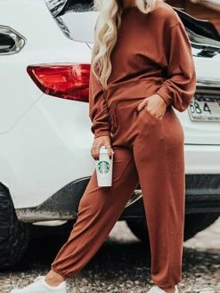 Women's Sweatshirt Tracksuit Pants Sets Orange Green Solid Color Drawstring Long Sleeve Outdoor Casual Active Round Neck Regular Fit Spring &Fall 12 Women's Sweatshirt Tracksuit Pants Sets Orange Green Solid Color Drawstring Long Sleeve Outdoor Casual Active Round Neck Regular Fit Spring &Fall -LIGHTINTHEBOX Shop eekday1693825439024