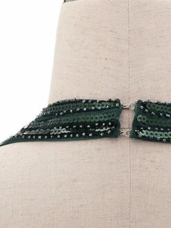 Women's Retro 1920s Sequin Dress Mini Dress Party Halloween Sequins Patchwork Floral Halter Neck Sleeveless Regular Fit Spring Fall 2023 Black Green S M L XL -LIGHTINTHEBOX Shop eghald1693212158041