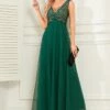 Women's Party Dress Sequin Dress Swing Dress Long Dress Maxi Dress Dark Green Sleeveless Pure Color Sequins Summer Spring Fall V Neck Formal Wedding Guest Evening Party 2023 S M L XL 2 Women's Party Dress Sequin Dress Swing Dress Long Dress Maxi Dress Dark Green Sleeveless Pure Color Sequins Summer Spring Fall V Neck Formal Wedding Guest Evening Party 2023 S M L XL -LIGHTINTHEBOX Shop eigidf1697090003992