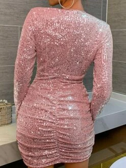 Women‘s Formal Party Dress Sequin Dress Holiday Dress Black Gold Pink Long Sleeve Pure Color Sequins Winter Fall Autumn V Neck Winter Dress 2023 S M L XL 19 Women‘s Formal Party Dress Sequin Dress Holiday Dress Black Gold Pink Long Sleeve Pure Color Sequins Winter Fall Autumn V Neck Winter Dress 2023 S M L XL -LIGHTINTHEBOX Shop epkonz1652346372062