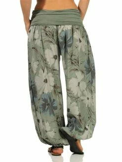 Women's Wide Leg Pants Trousers Baggy Full Length Baggy Print Micro-elastic Low Rise Streetwear Simple Outdoor Vacation Black Army Green S M Spring Autumn / Fall 20 Women's Wide Leg Pants Trousers Baggy Full Length Baggy Print Micro-elastic Low Rise Streetwear Simple Outdoor Vacation Black Army Green S M Spring Autumn / Fall -LIGHTINTHEBOX Shop epurkc1690443465271