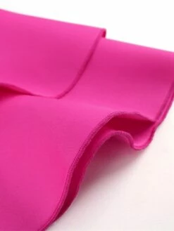 Women‘s Plus Size Curve Party Dress Pure Color V Neck Short Sleeve Spring Fall Stylish Prom Dress Midi Dress Party Vacation Dress Fringe Dress -LIGHTINTHEBOX Shop epytwr1656496141707